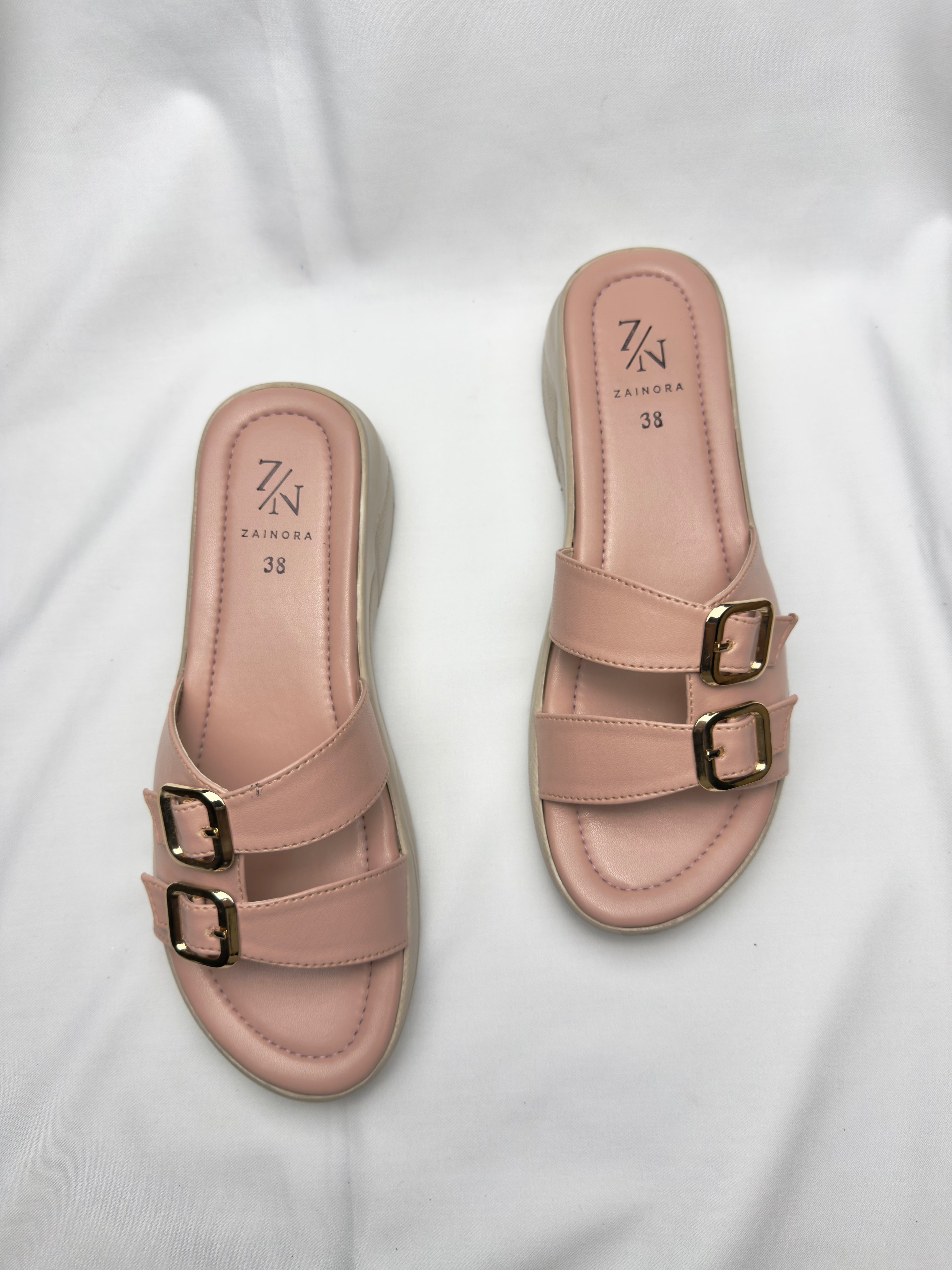 Women's Double Buckle Slip-On