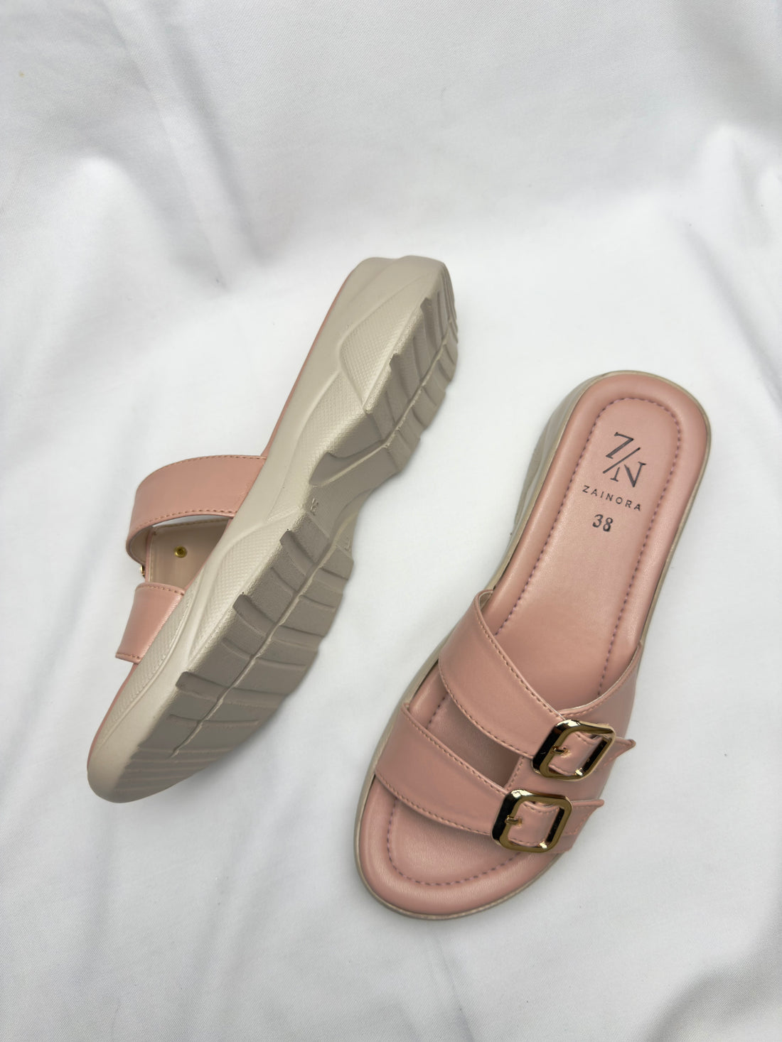 Women's Double Buckle Slip-On