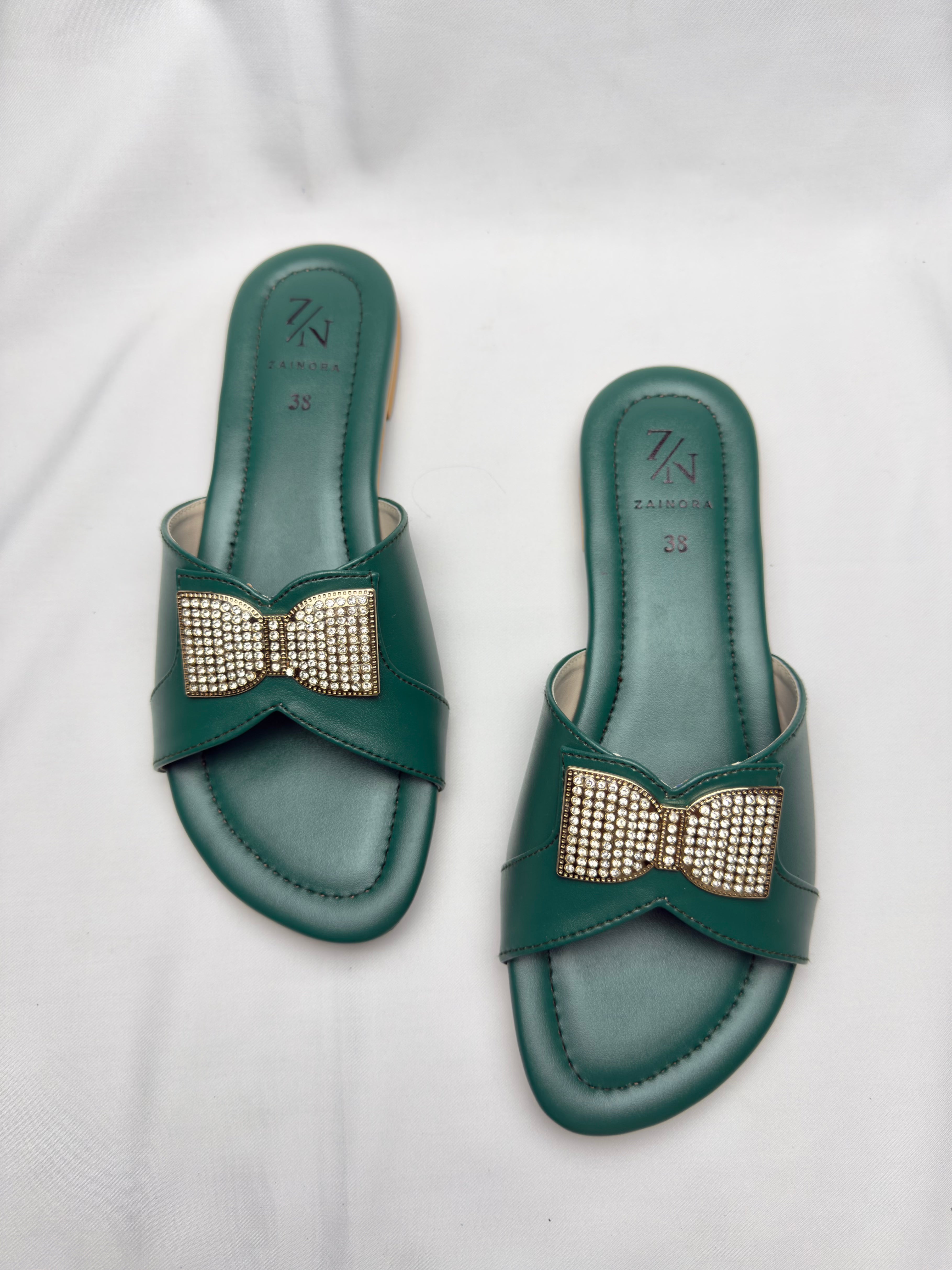 Elegant Bow Slide for Women