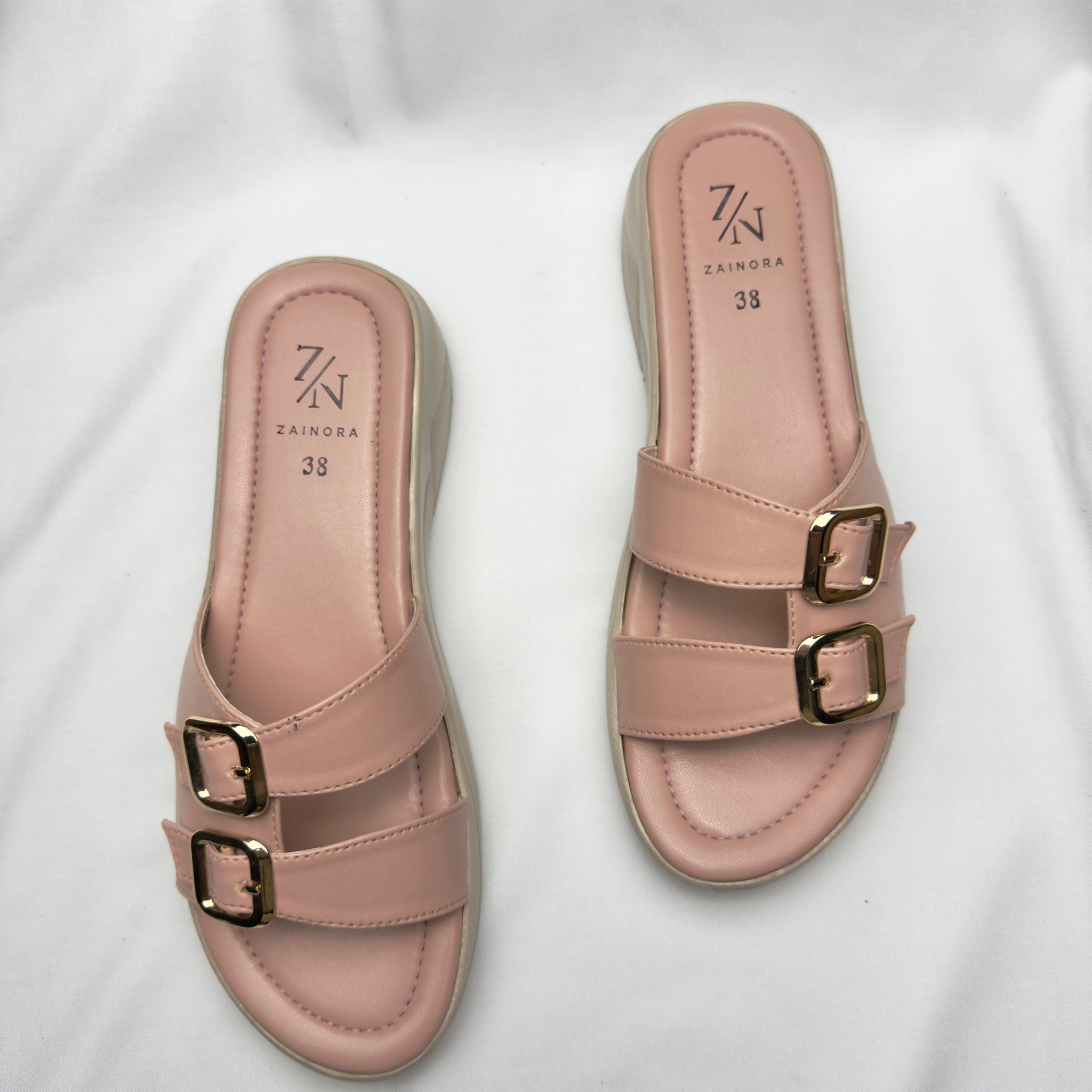 Women's Double Buckle Slip-On
