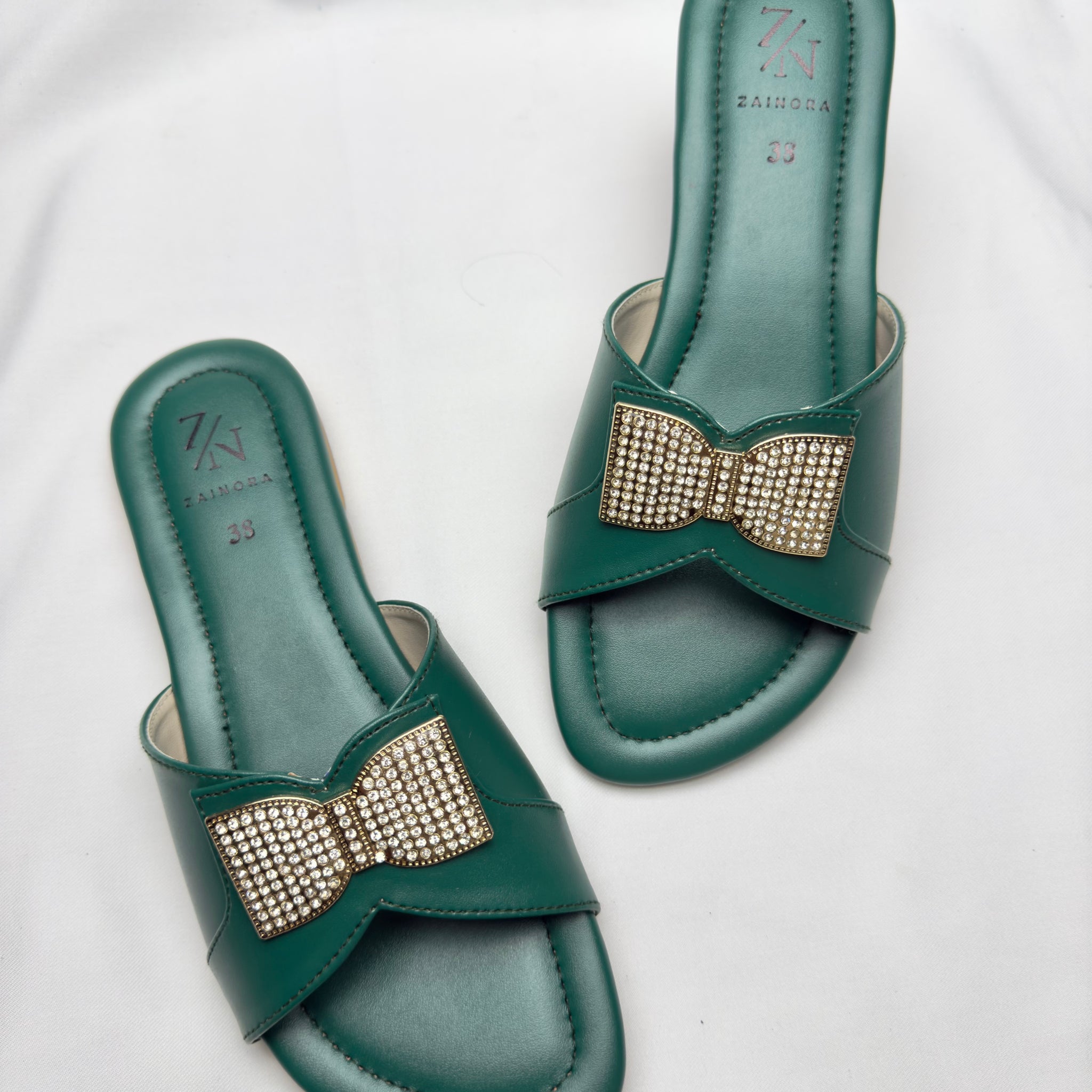 Elegant Bow Slide for Women